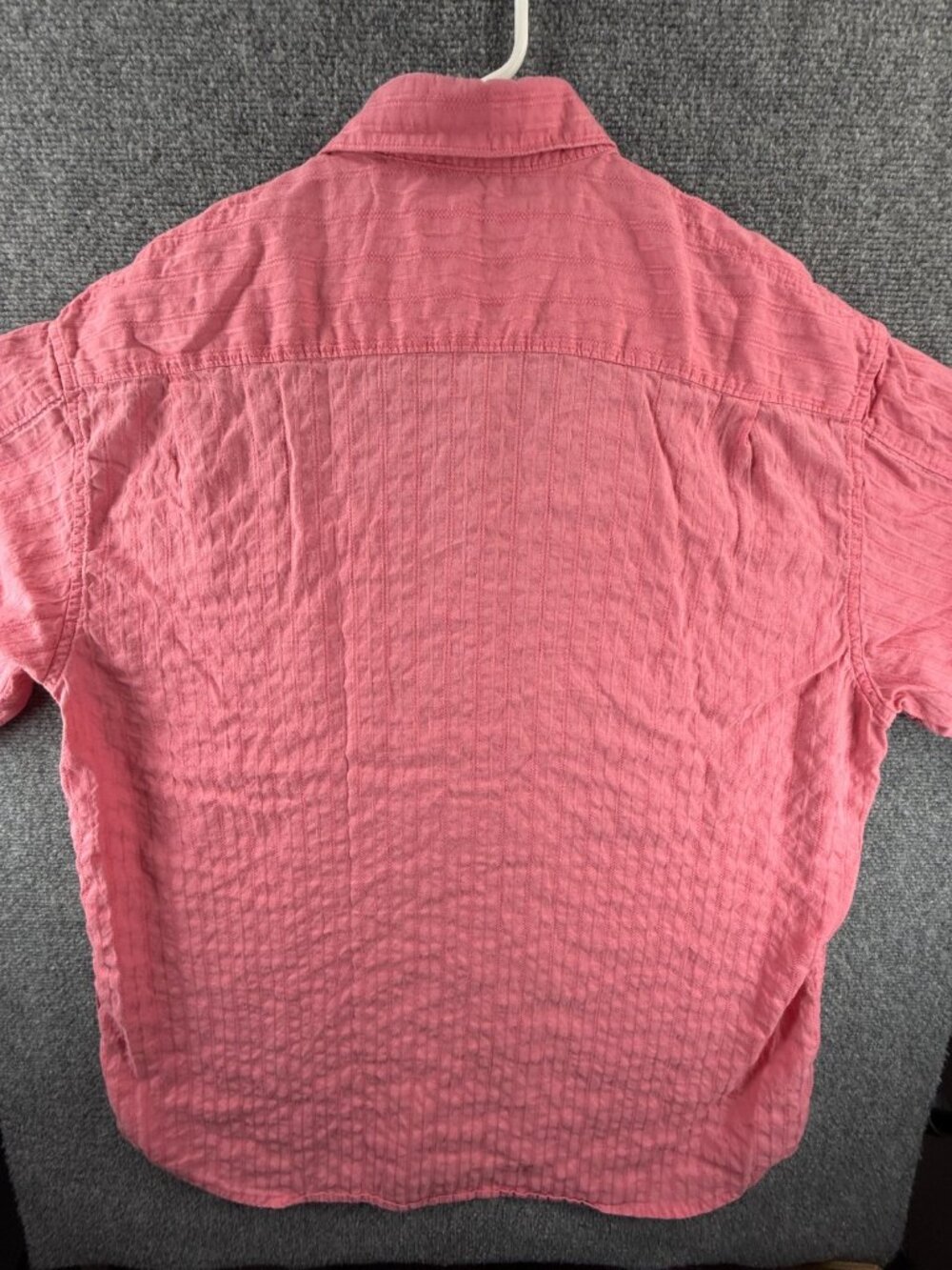 Tommy Bahama 2XL Striped Linen Cotton Pink Beach Shirt Button Up Casual Mens - Picture 14 of 14